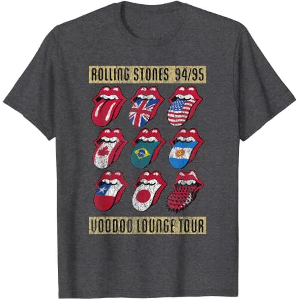 Rolling Stones Voodoo Lounge Charcoal T Shirt